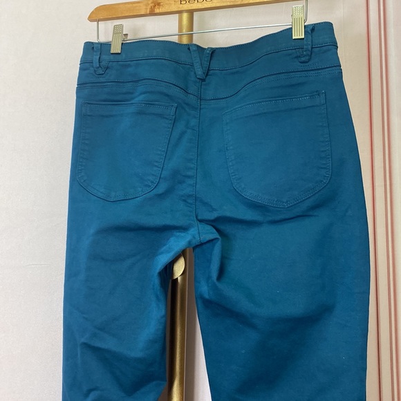 #64 Wit & Wisdom, “Ab” Solution high rise, Itty bitty boot. Dark Teal - Picture 6 of 10